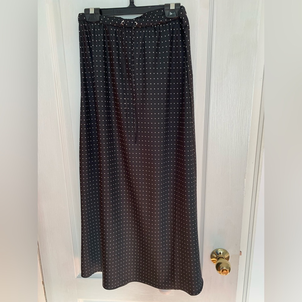Rachel Zoe Black and White Maxi Skirt